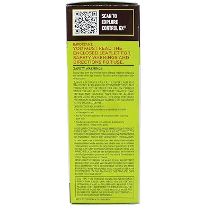 Just For Men Only for Men Control GX Shampoo 5oz Reducing Grey 5 Ounce, 1 - Image 4